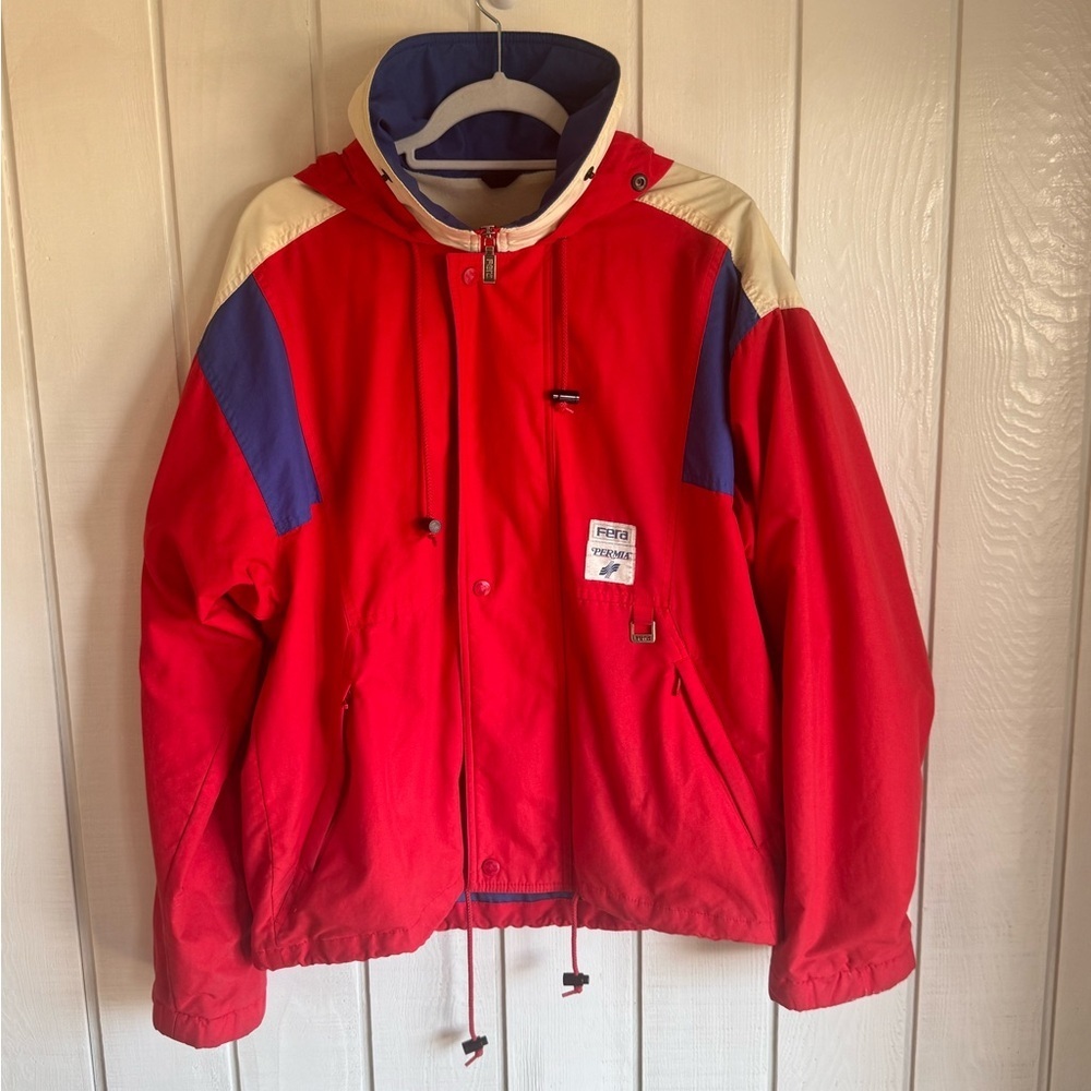 Vintage Fera Men’s Hooded Ski Jacket